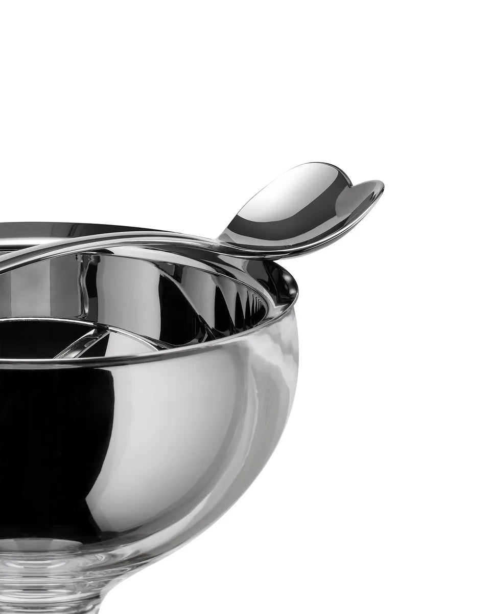 Alessi — Big Love AMMI01S F | Coppa gelato e cucchiaino fucsia Mirri — ambientazione
