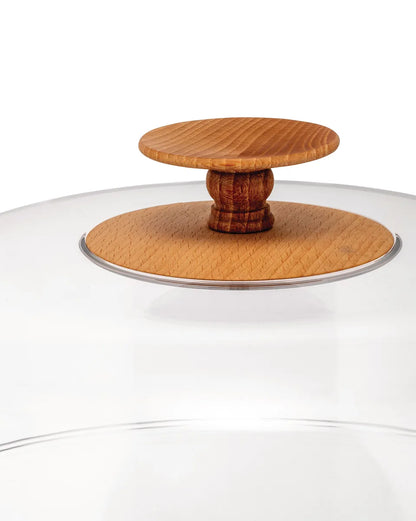 Alessi — Dressed in Wood MW24 | Campana in PMMA e faggio — ambientazione