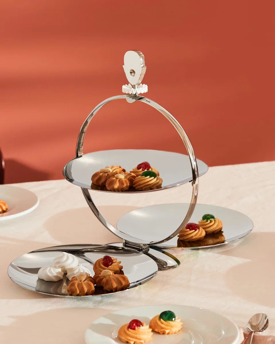 Alessi — Fatman MW08 | Alzata pieghevole Wanders in acciaio — ambientazione