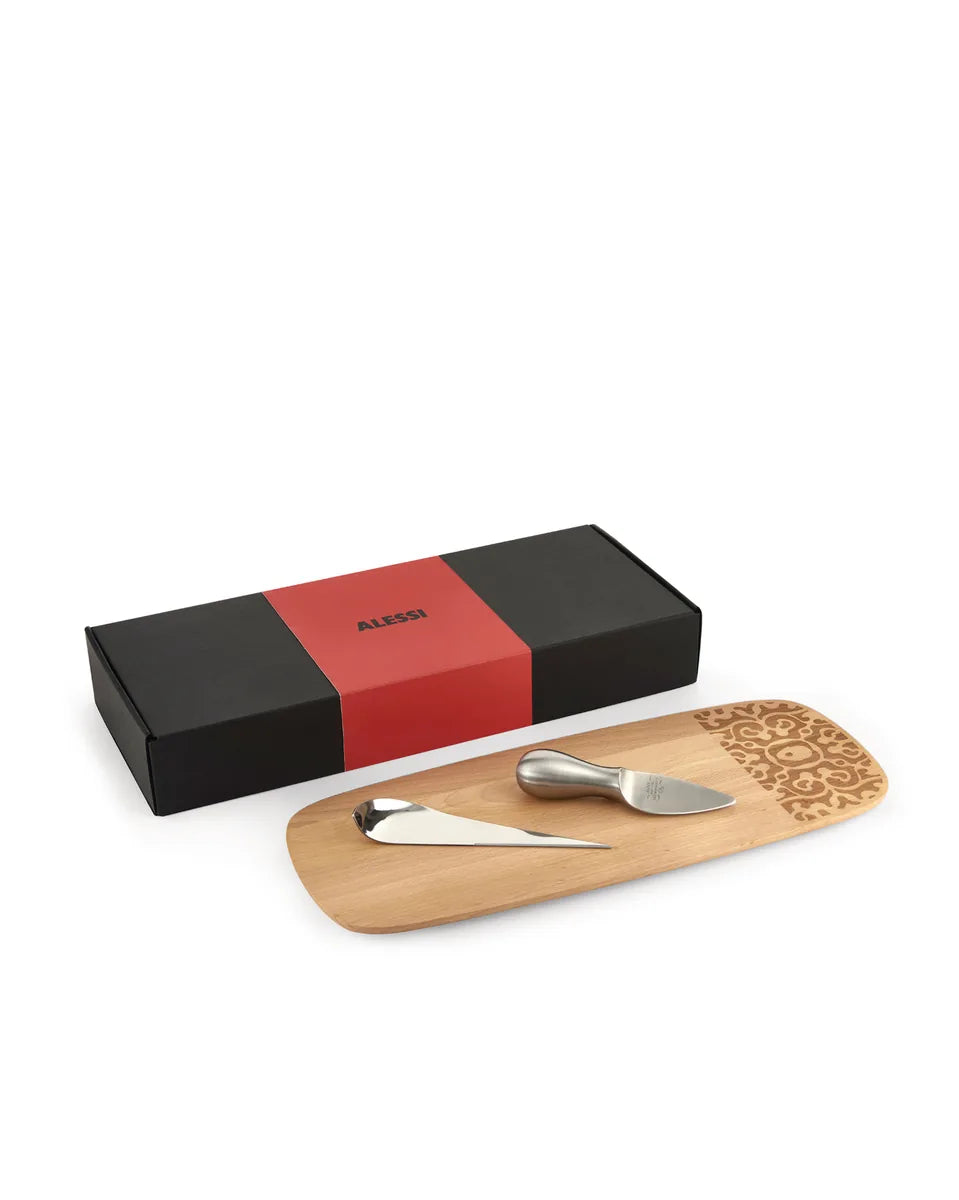 Alessi — Dressed in Wood MW22/45 | Tagliere in faggio — ambientazione