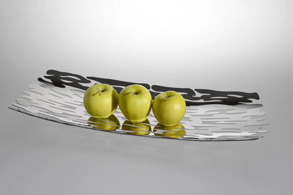 Alessi — Bark BM01 | Centrotavola in acciaio inox 18/10 — vista laterale