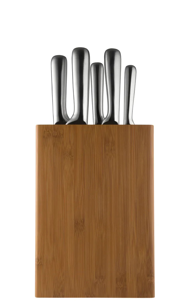Alessi — Mami SG503 | Coltello da pane in acciaio forgiato — vista laterale