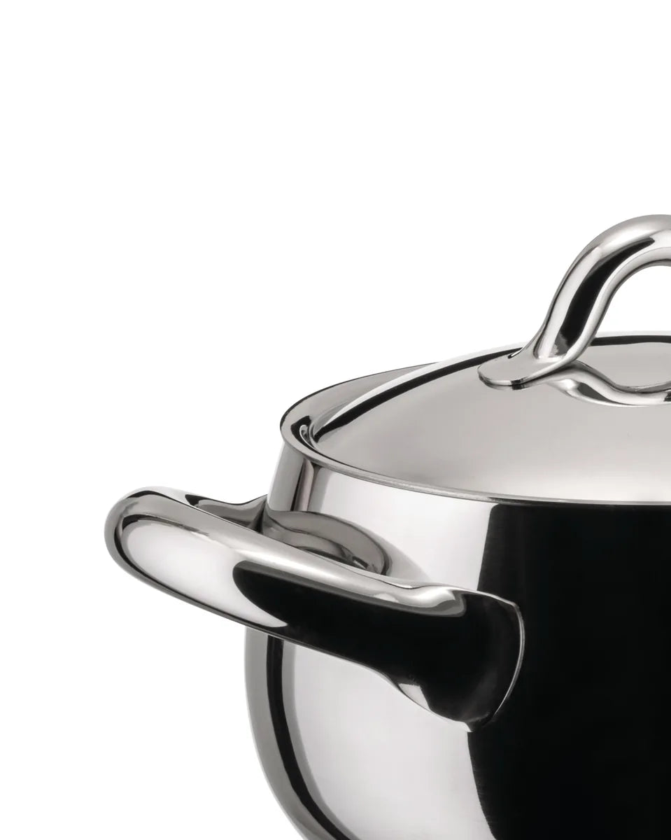 Alessi — Mami SG101/16 | Casseruola in acciaio inox 18/10 — dettaglio