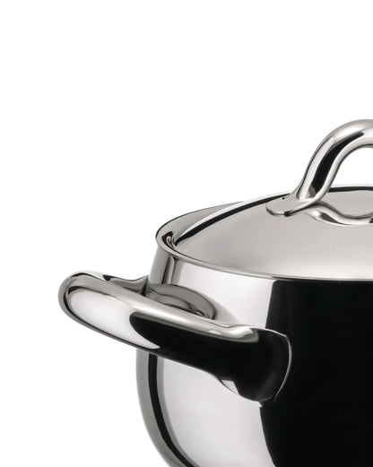 Alessi — Mami SG101/16 | Casseruola in acciaio inox 18/10 — dettaglio
