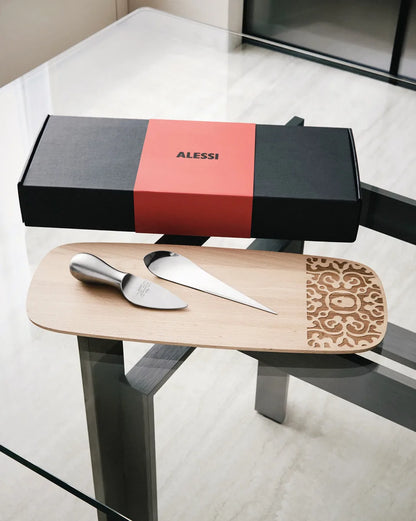 Alessi — Dressed in Wood MW22/45 | Tagliere in faggio — vista laterale