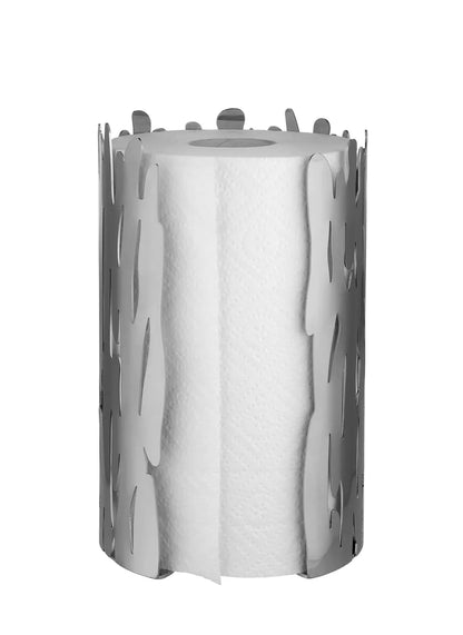 Alessi — Barkroll BM04 | Portarotolo da cucina in acciaio inox — vista laterale