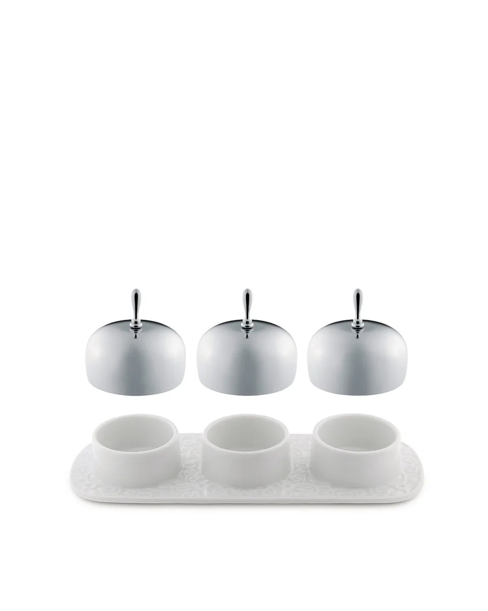 Alessi — Dressed MW15 | Marmellatiera in porcellana Wanders — ambientazione