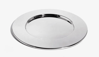 Alessi — SG43 | Sottopiatto in acciaio inox 18/10 lucido — vista laterale