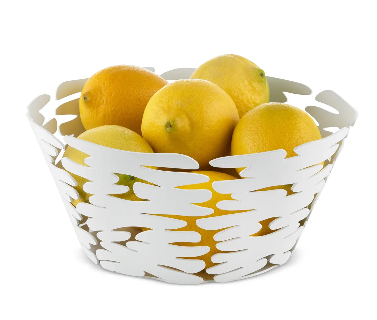 Alessi — Barket BM10/21 B | Cestino rotondo in acciaio verniciato nero