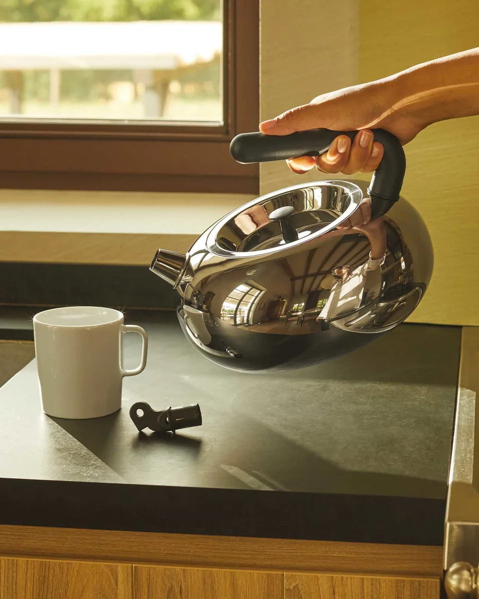 Alessi — Bulbul AC100 | Bollitore Castiglioni in acciaio inox — vista principale
