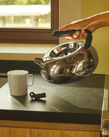 Alessi — Bulbul AC100 | Bollitore Castiglioni in acciaio inox — vista principale