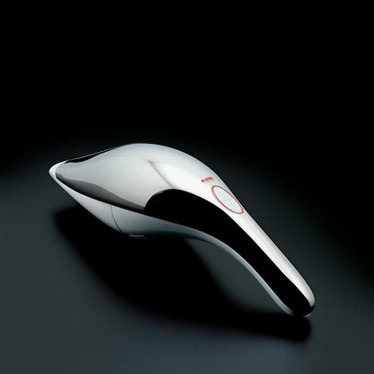 Alessi — SG67 W | Miniaspirapolvere ricaricabile Giovannoni — vista laterale