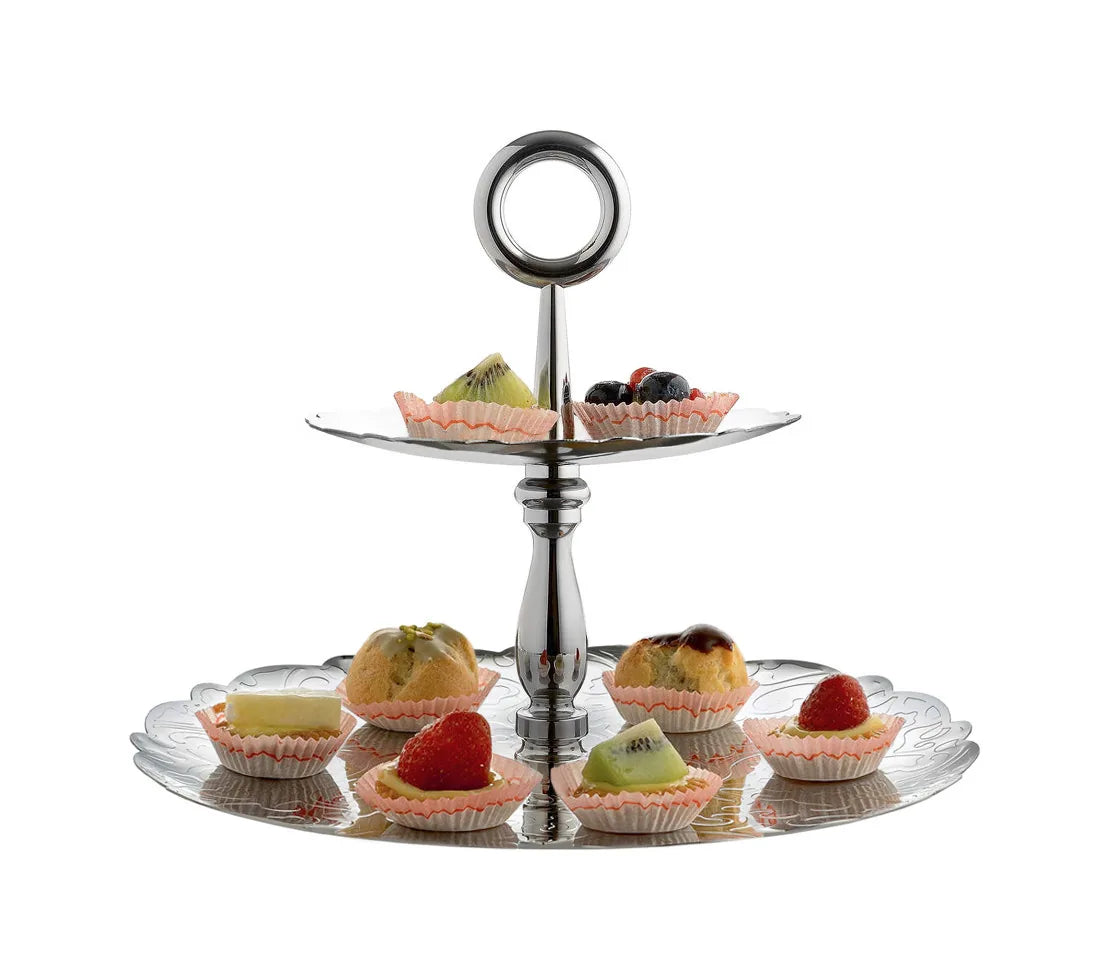 Alessi — Dressed MW52/3 | Alzata tre elementi in acciaio inox
