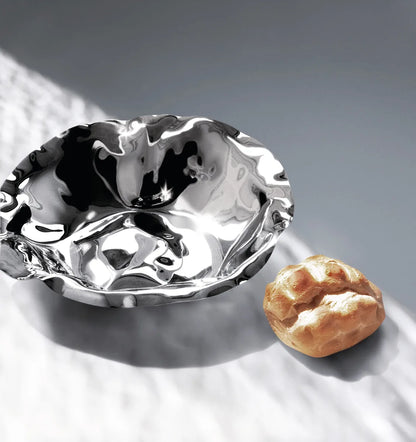 Alessi — Sarrià 90084 | Cestino rotondo in acciaio inox