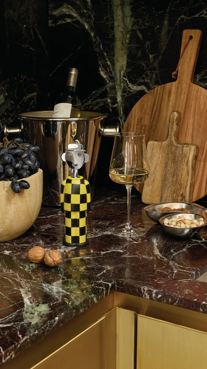 Alessi — Alessandro M. AM23A 34 | Cavatappi Mendini Giallo e Nero — ambientazione