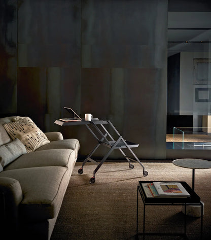 Alessi — Plico RS11 B | Carrello pieghevole Sapper, nero
