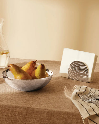Alessi — Veneer PU06/29 | Coppa in acciaio inox 18/10 Urquiola — dettaglio