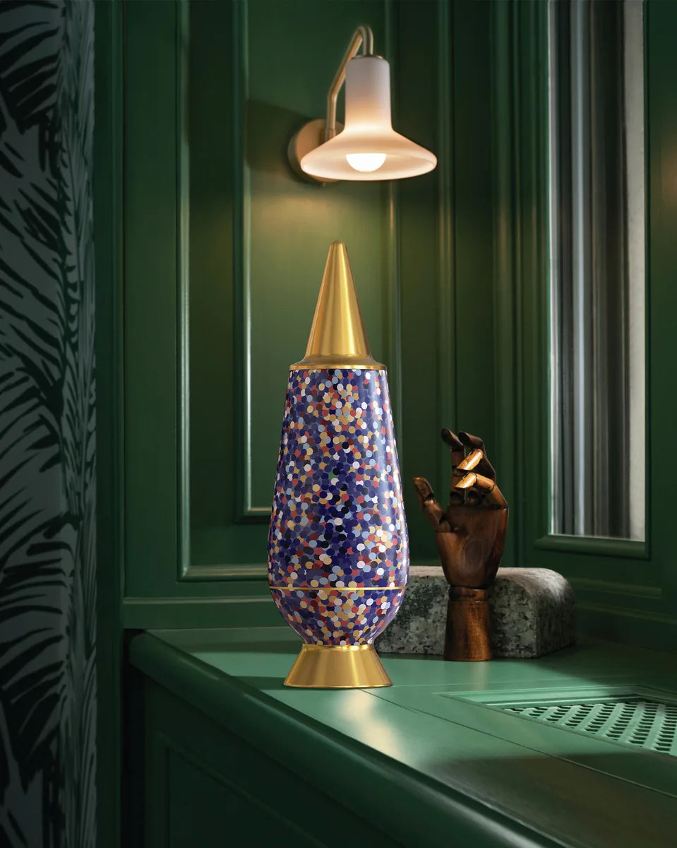Alessi — TAM101 | Vaso Proust in porcellana e oro, ed. limitata — vista principale