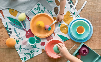 Alessi — Giro Kids UNS05S1 | Set tavola bambino in melammina