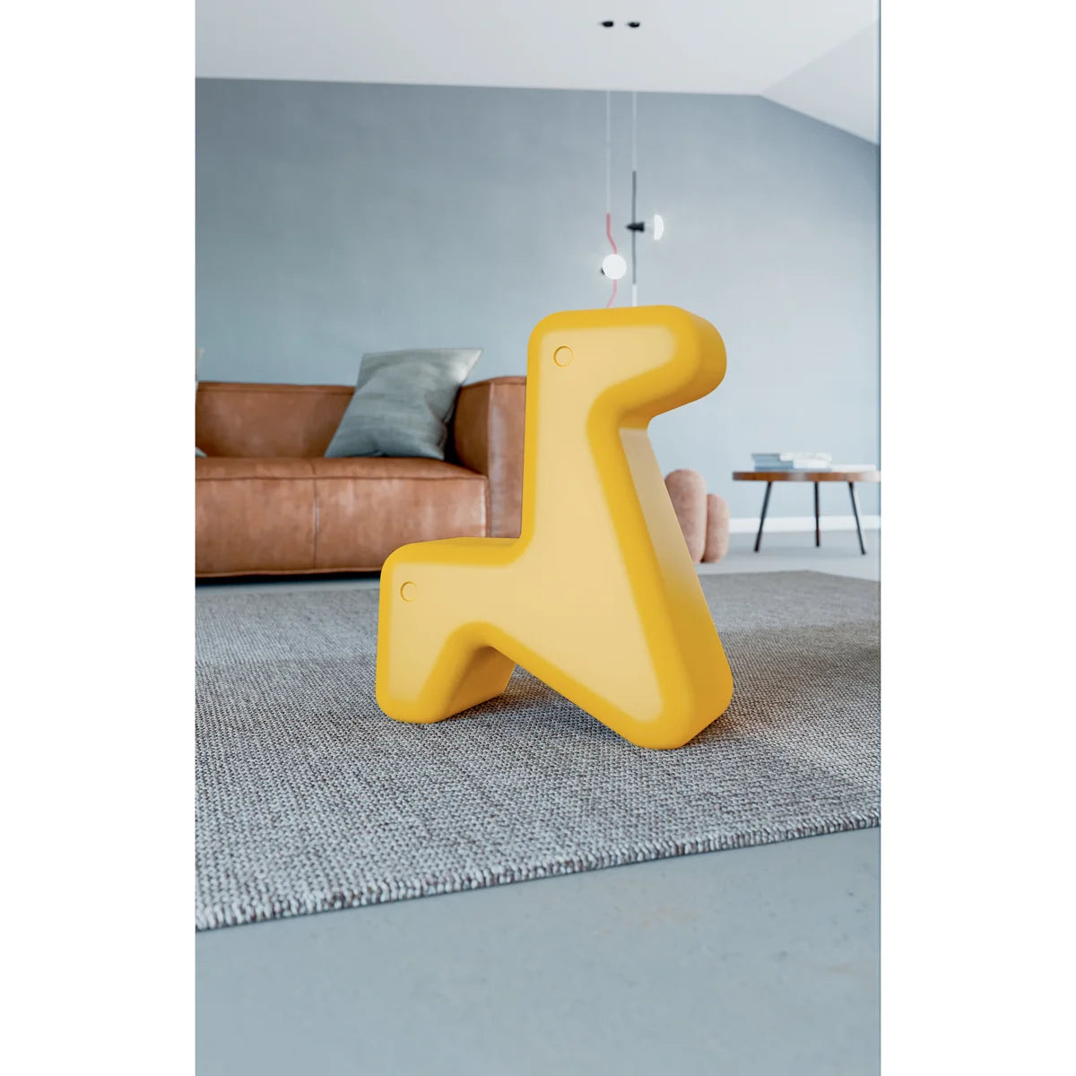 Alessi - "Doraff" Design Chair for Children in Red Polyethylene