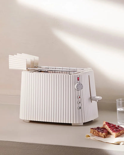 Alessi — Plissé MDL08 B MDL08 B/UK | Tostapane in resina termoplastica — vista laterale
