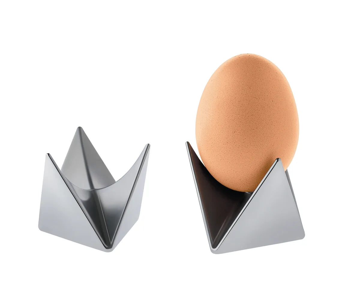 Alessi — Roost AGO01 | Portauovo doppio in alluminio — ambientazione
