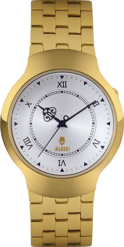 Alessi — Dressed AL27003 | Orologio da polso dorato Wanders