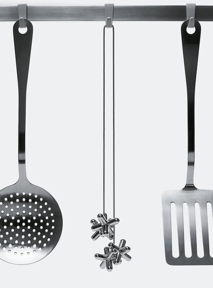 Alessi — Tripod GCH01 | Sottopentola in zama cromata