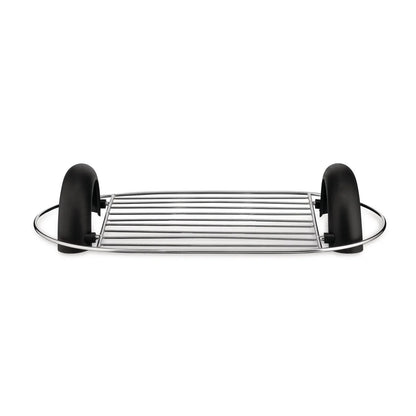 Alessi — Toru NE03 NE03 B/USA | Tostapane in acciaio inox nero Nendo