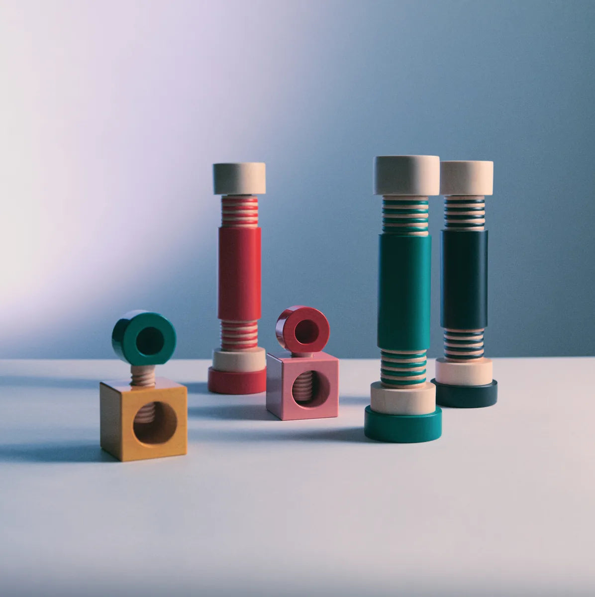 Alessi — MP0215 2 | Macinapepe in legno d'acero Sottsass