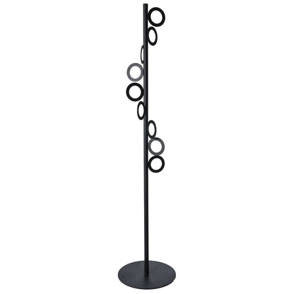 Arti & Mestieri Tuttizeri appendiabiti da terra nero ferro ⌀40x180h cm