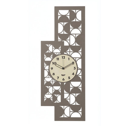 Arti & Mestieri orologio da parete Vogue colore fango avorio in ferro lavorato artigianalmente