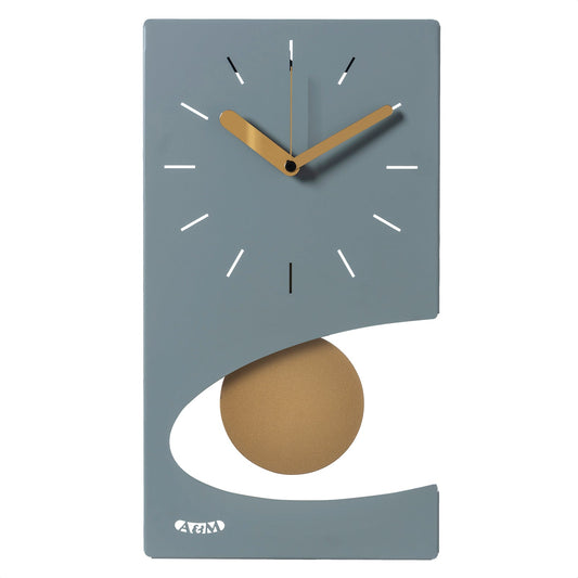 Arti & Mestieri - Orologio da parete di design moderno Eclipse pendolo