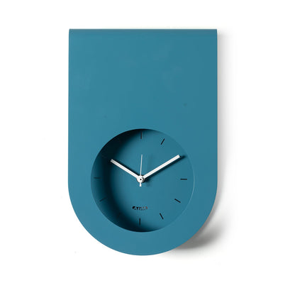 Arti & Mestieri orologio da parete Lembo blu oltremare in ferro lavorato artigianalmente