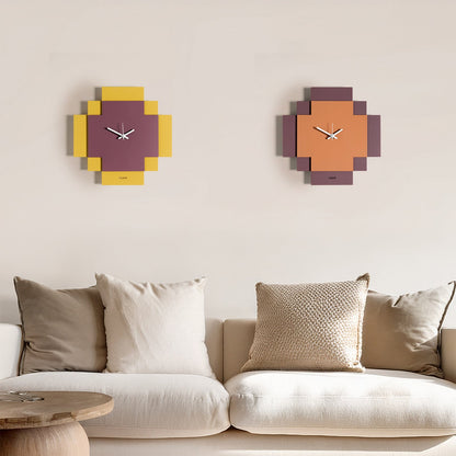 Arts &amp; Crafts - Tetris Geometric Design Clock