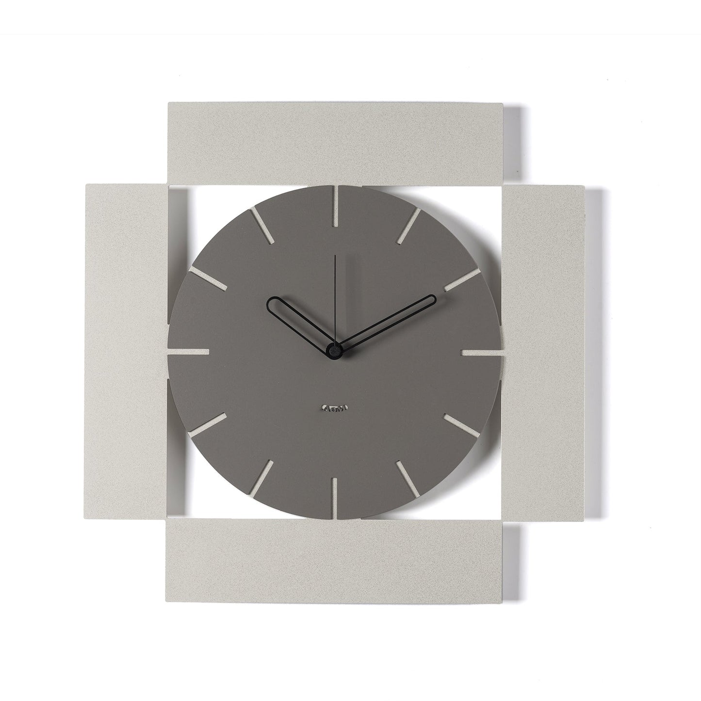 Arti & Mestieri orologio da parete Radical avorio e fango in ferro lavorato artigianalmente