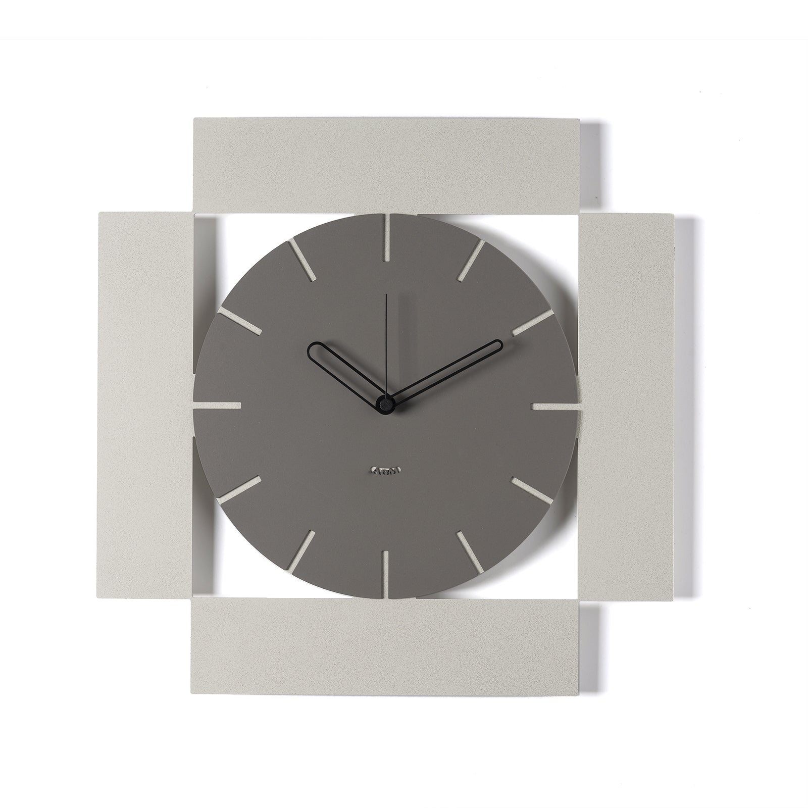 Arti & Mestieri orologio da parete Radical avorio e fango in ferro lavorato artigianalmente