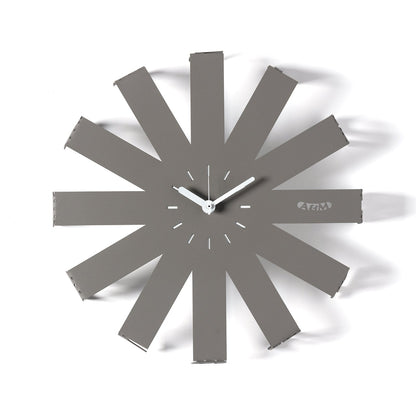Arti & Mestieri orologio da parete Lumor fango bianco marmo ferro lavorato artigianalmente
