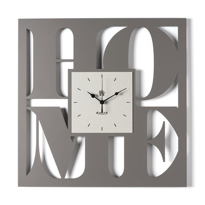 Arti & Mestieri orologio da parete Home colore fango avorio in ferro traforato lavorato artigianalmente