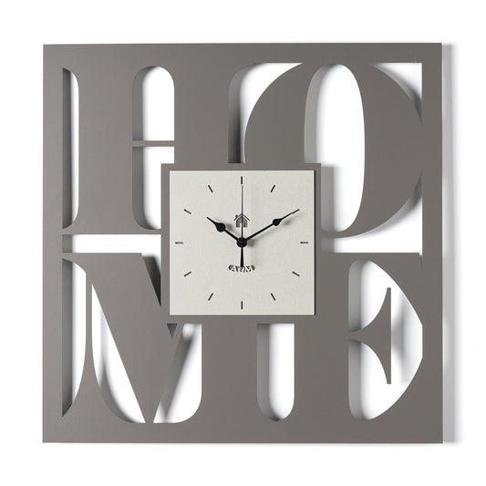 Arti & Mestieri orologio da parete Home colore fango avorio in ferro traforato lavorato artigianalmente