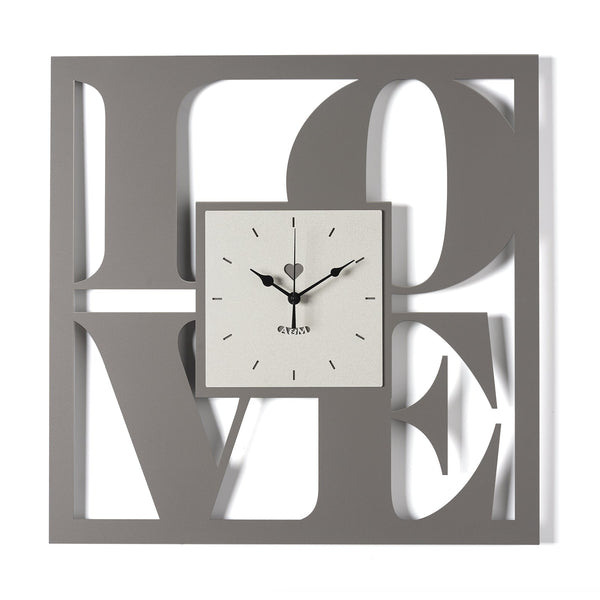 Arti & Mestieri - Orologio da parete di design Love — Arti & Mestieri