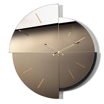 Arti & Mestieri Orologio Avignone nero e bronzo ferro artigianale con finitura Crystal Luxe e Velour Luxe