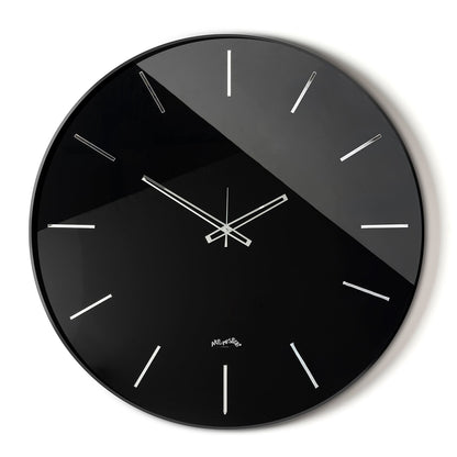 Arti & Mestieri orologio da parete Giotto 60 nero crystal luxe ferro lavorato artigianalmente
