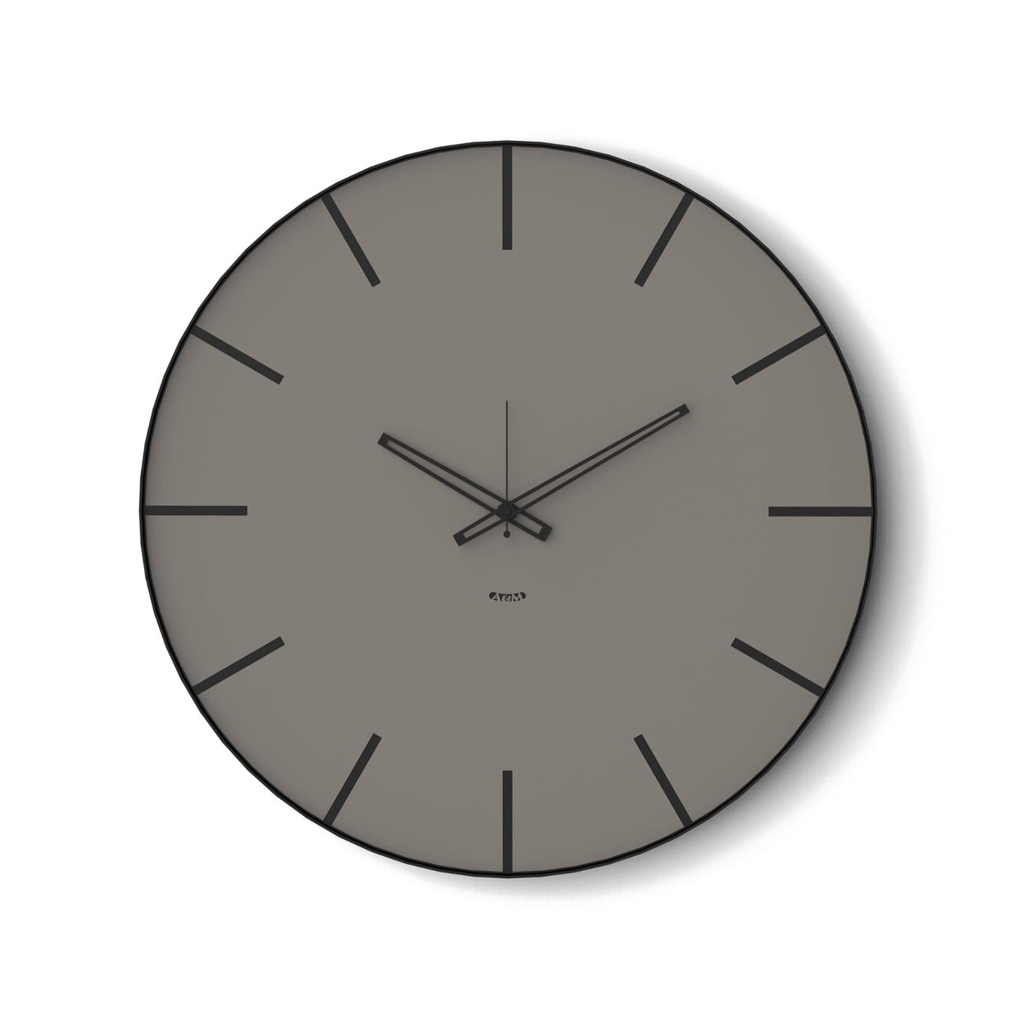 Arti & Mestieri orologio da parete Symbol 45 nero fango ferro lavorato artigianalmente