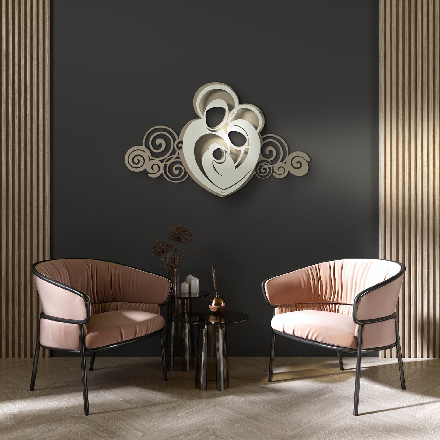 Arts et artisanat - Panneau décoratif moderne Sainte Famille Orphée