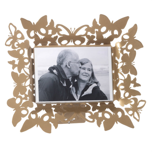 Arts &amp; Crafts - Horizontal Butterfly Design Photo Frame — Arti & Mestieri