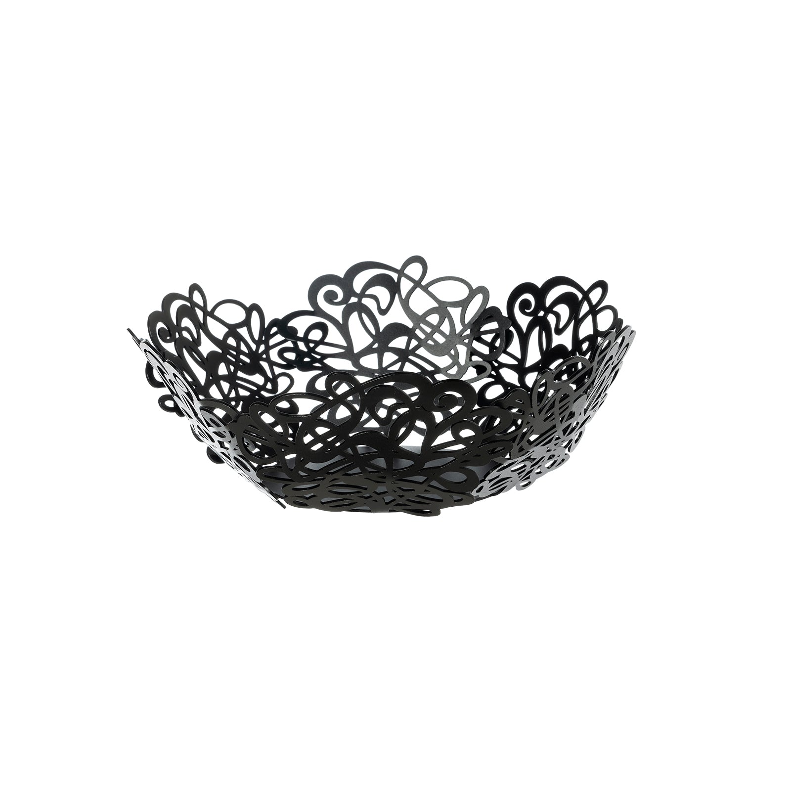 Arti & Mestieri Scarabocchio centrotavola piccolo nero in ferro artigianale ∅28 cm