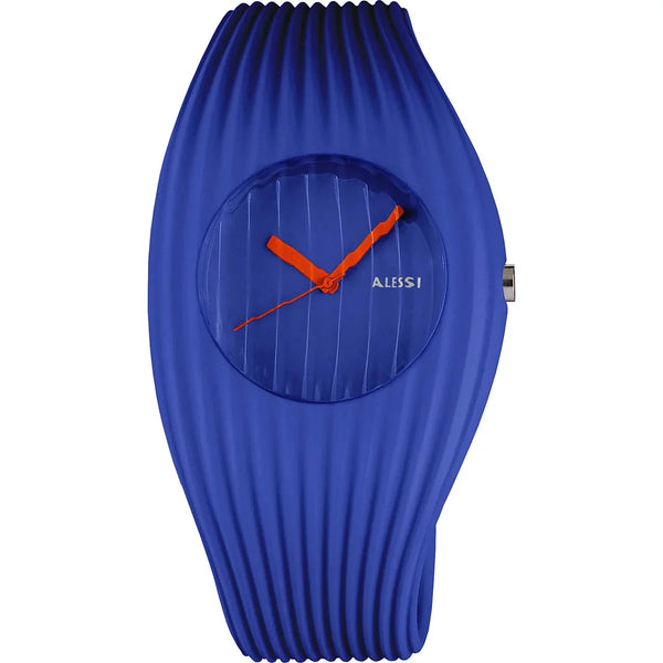 Alessi — Grow Watch AL26001 | Orologio da polso in poliuretano blu — Alessi