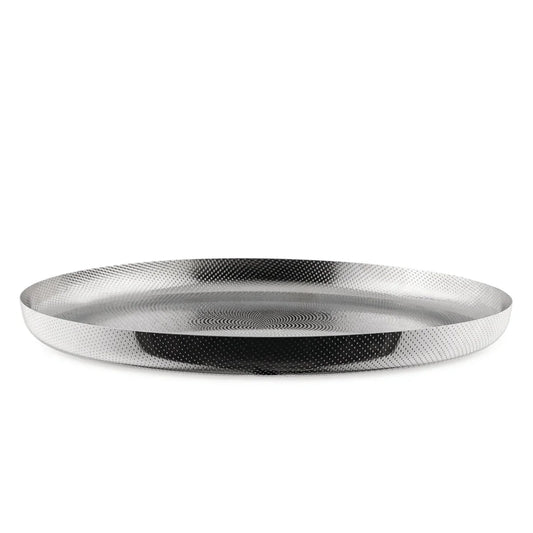 Alessi — JM14/35 T | Vassoio rotondo in acciaio inox 18/10