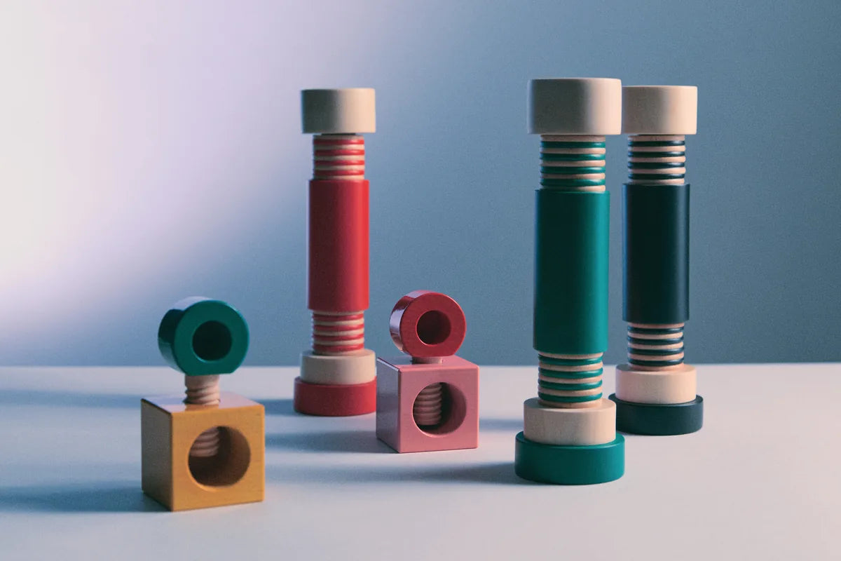 Alessi — MP0215 1 | Macinasale e pepe in acero di Sottsass